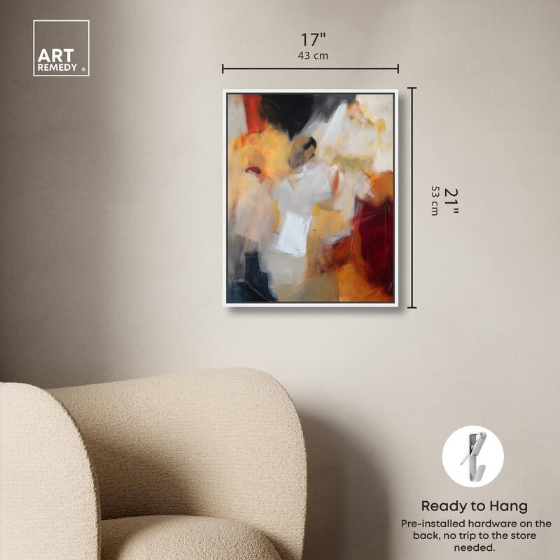 Earth and Fire III Canvas by Art Remedy