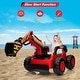 preview thumbnail 16 of 22, Kids Ride-On Electric Excavator Digger with Remote Control