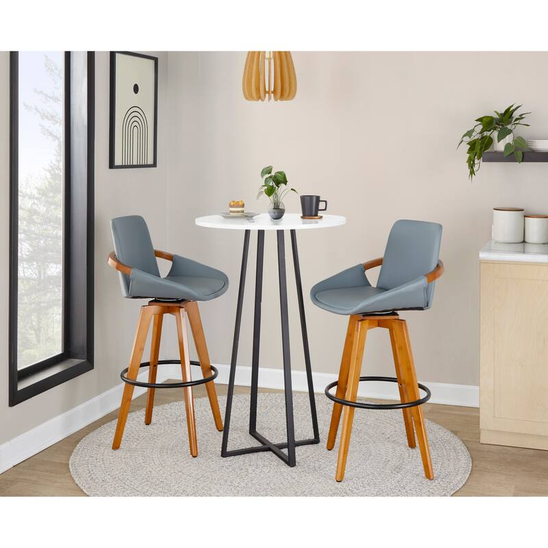 Silver Orchid Pugo 42" Bar Height Table
