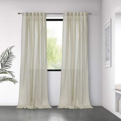 Bolton Light Filtering Dual Header Curtain Panel