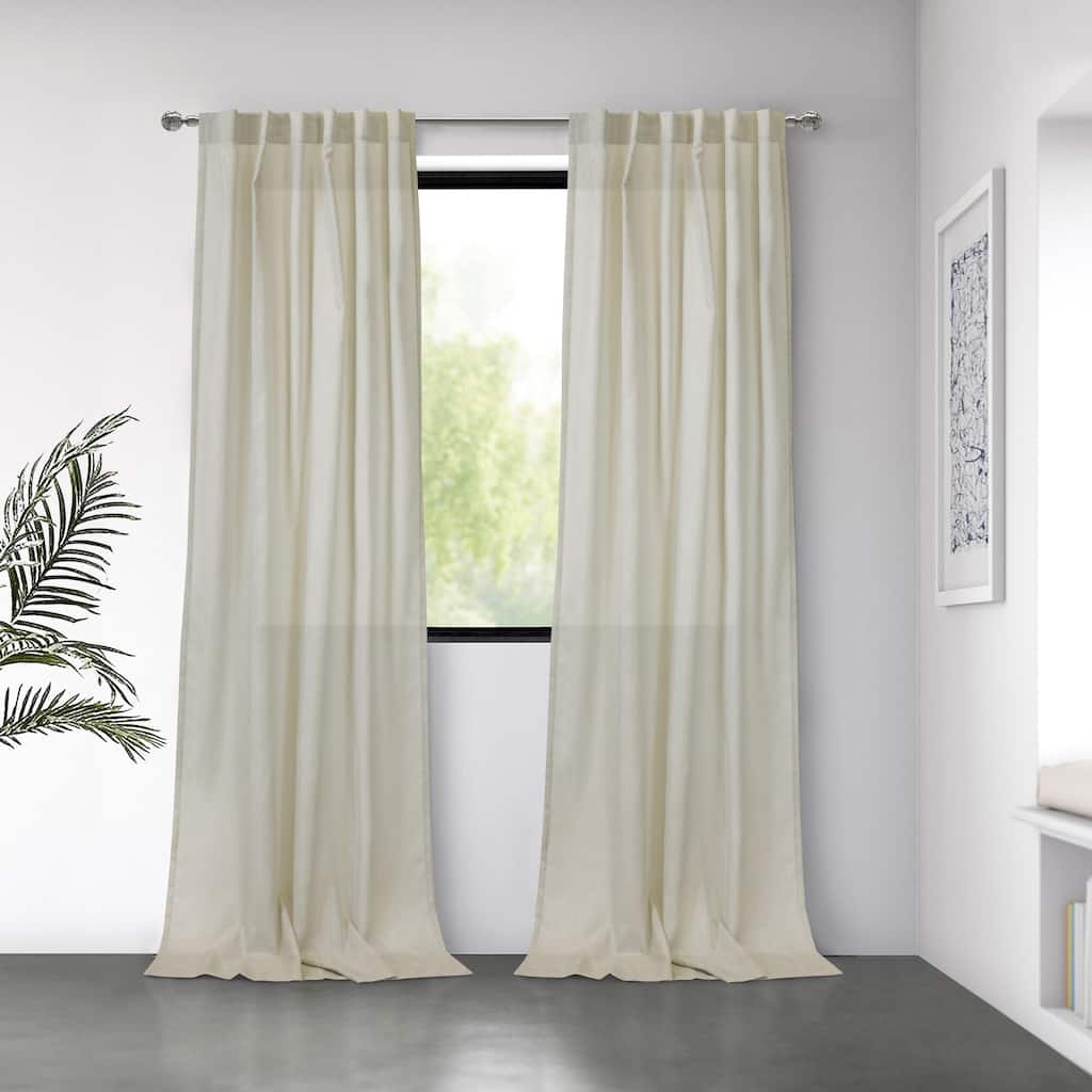 Bolton Light Filtering Dual Header Curtain Panel