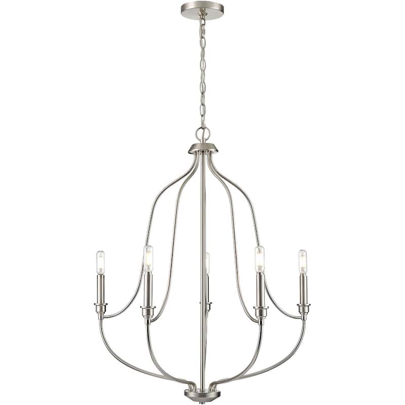 Millennium Lighting 98005 Senoia 5 Light 25" Wide Pillar Candle Style