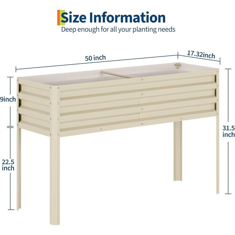 Elevated Raised Garden Bed, with Legs