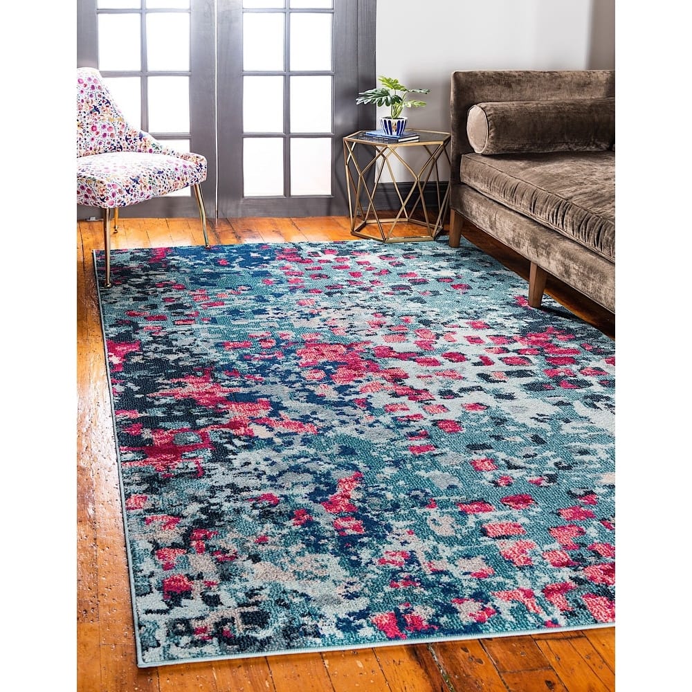 Contemporary Zhale Collection Area Rug