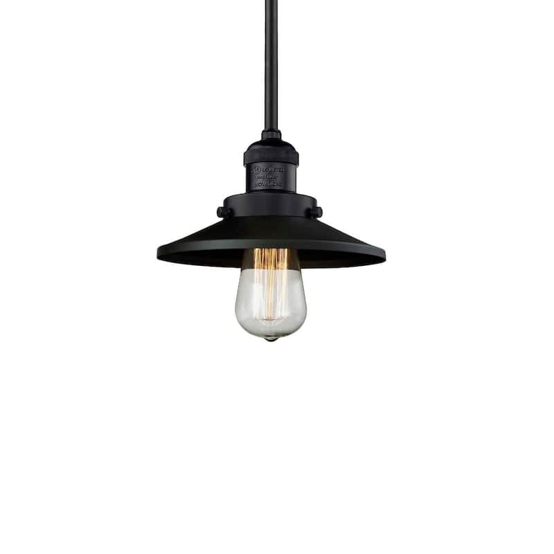 Innovations Lighting Railroad 8" Wide Mini Pendant - Downrod