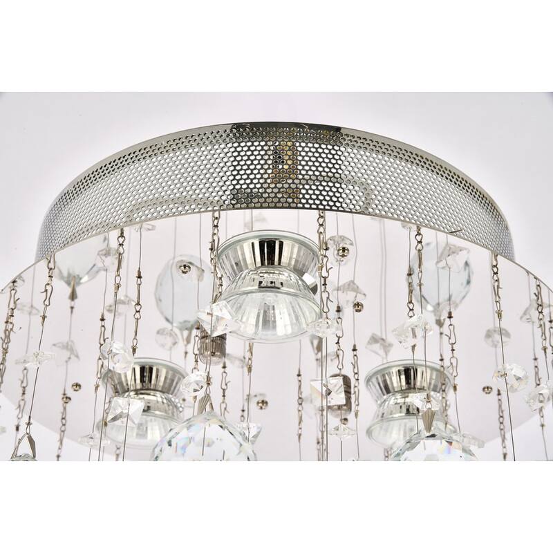 Somette 3-light Chrome Chandelier