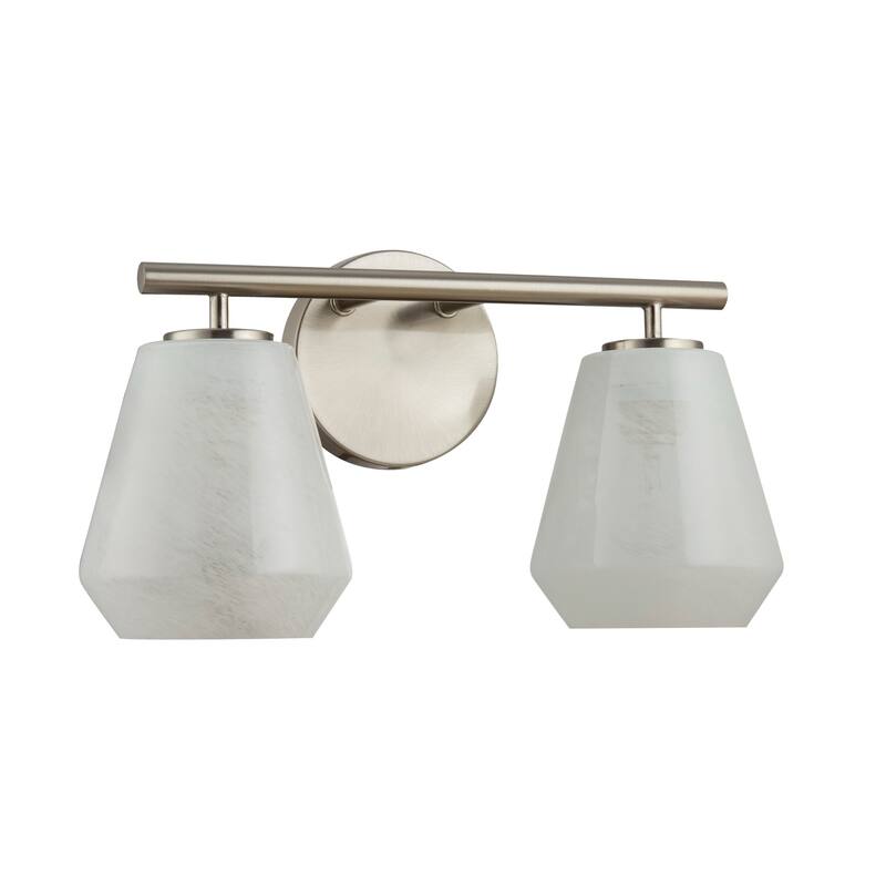 Artcraft Brooke Bathroom Vanity - Wispy White Glassware Shade