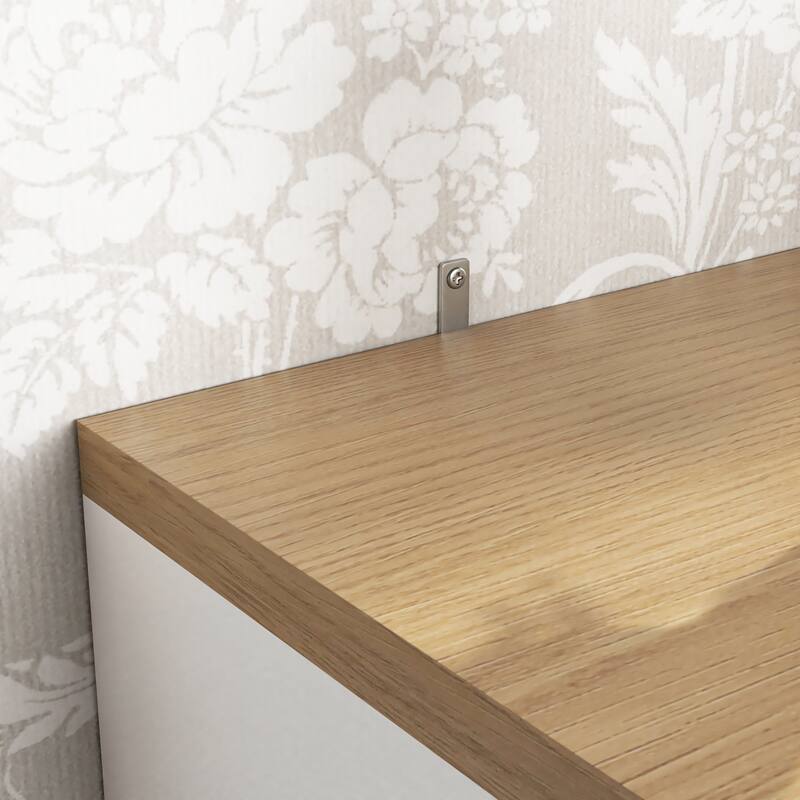 6 Drawer Dresser, Multi-Functional Wooden Storage Cabinet, Clothes Organizer with 6 Drawers for Bedroom, Hallway