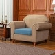 preview thumbnail 1 of 91, Subrtex Stretch Separate Sofa Cushion Slipcovers (1/2/3 PCS) 1 PCS - Denim Blue