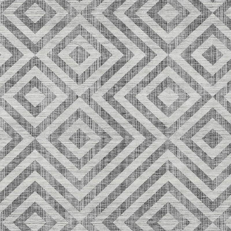 HomeRoots Geometric Transitional Rectangle Outdoor Rug
