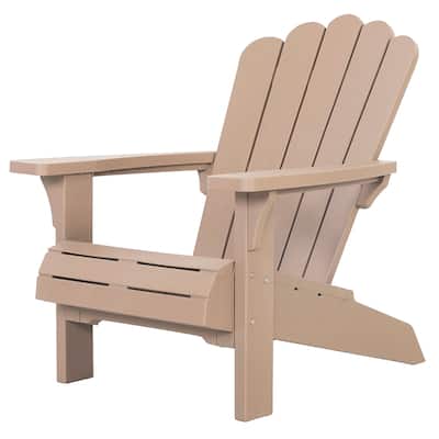 Nuu Garden Weather-Resistant Adirondack Chair with Widened Armrests