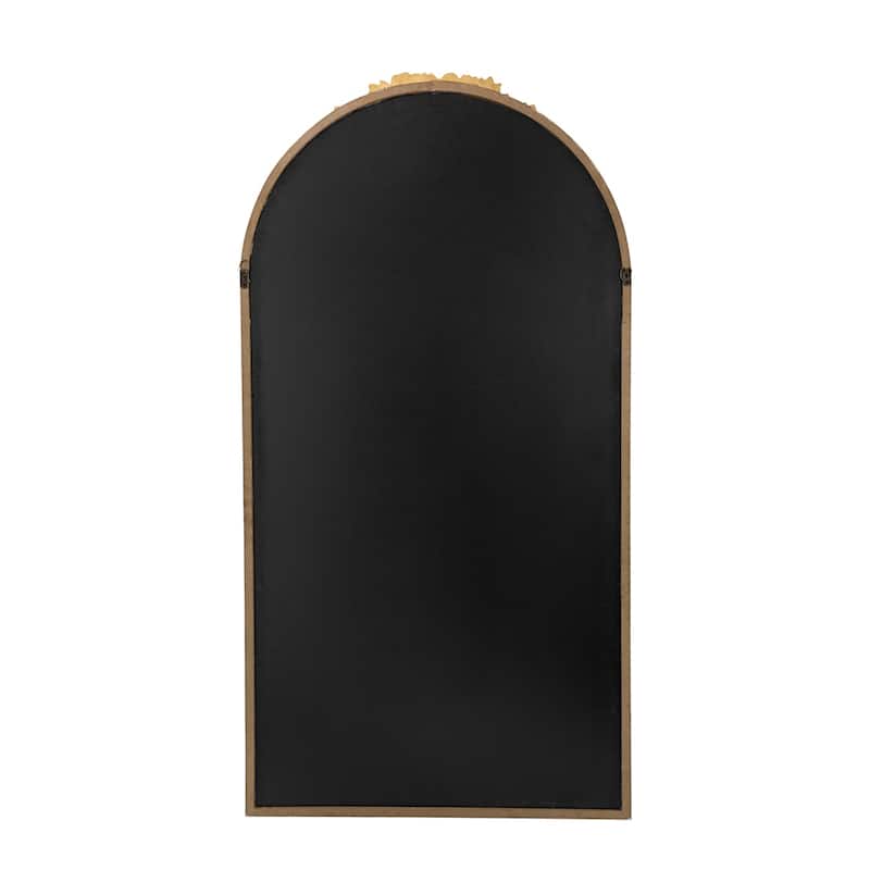 19"x56" Wood Floor Mirror,Full Body Mirror Dressing Make up Mirror