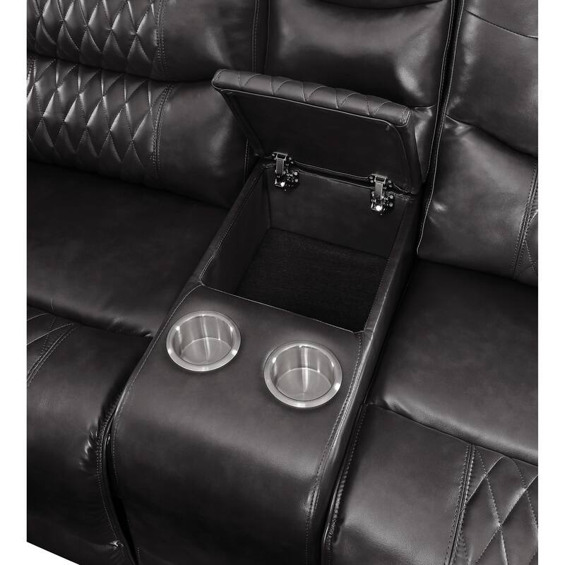 Livette Saddle Arm Motion Loveseat