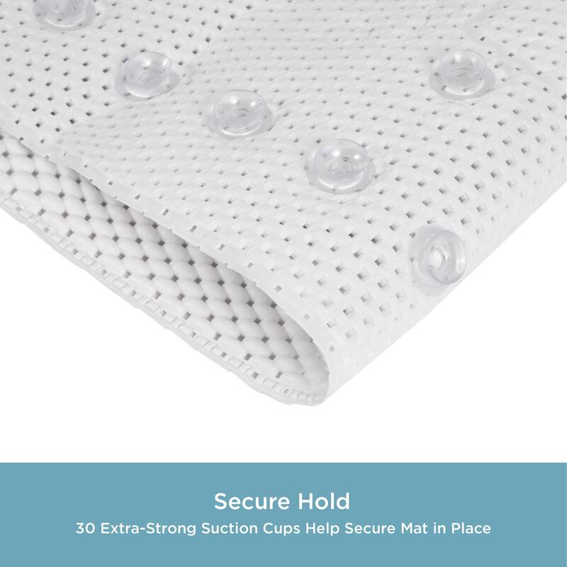 Kenney Cushioned Foam Spa Tub Mat, 14" W x 49" L