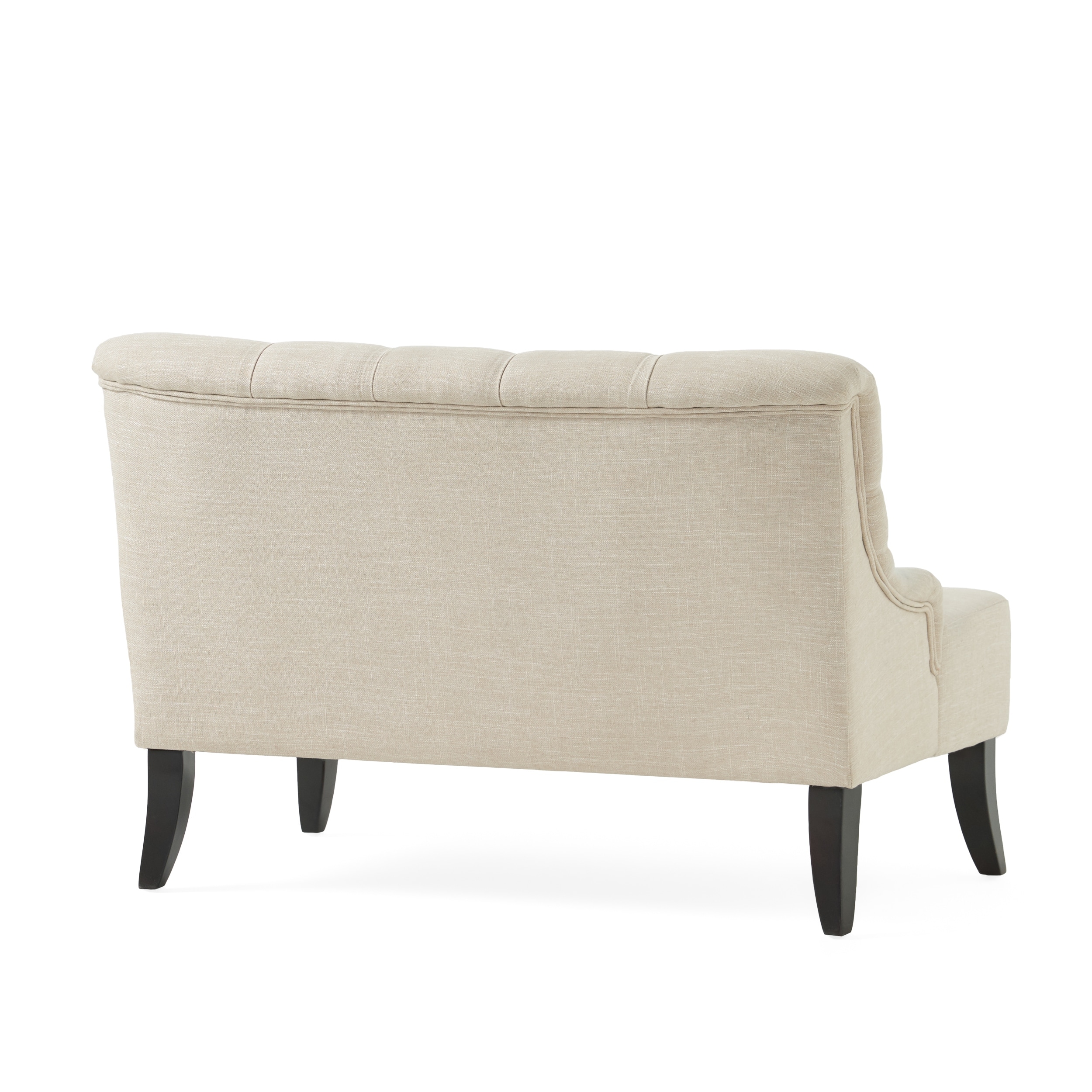 Nicole fabric settee by store christopher knight home