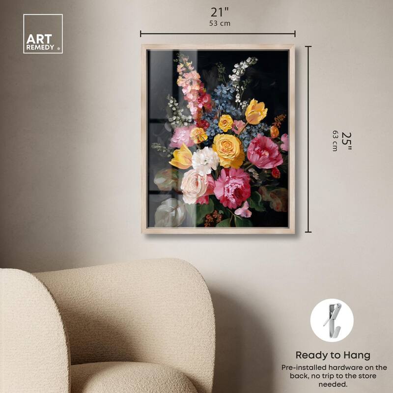 Garden Richness I Shadowbox by Art Remedy