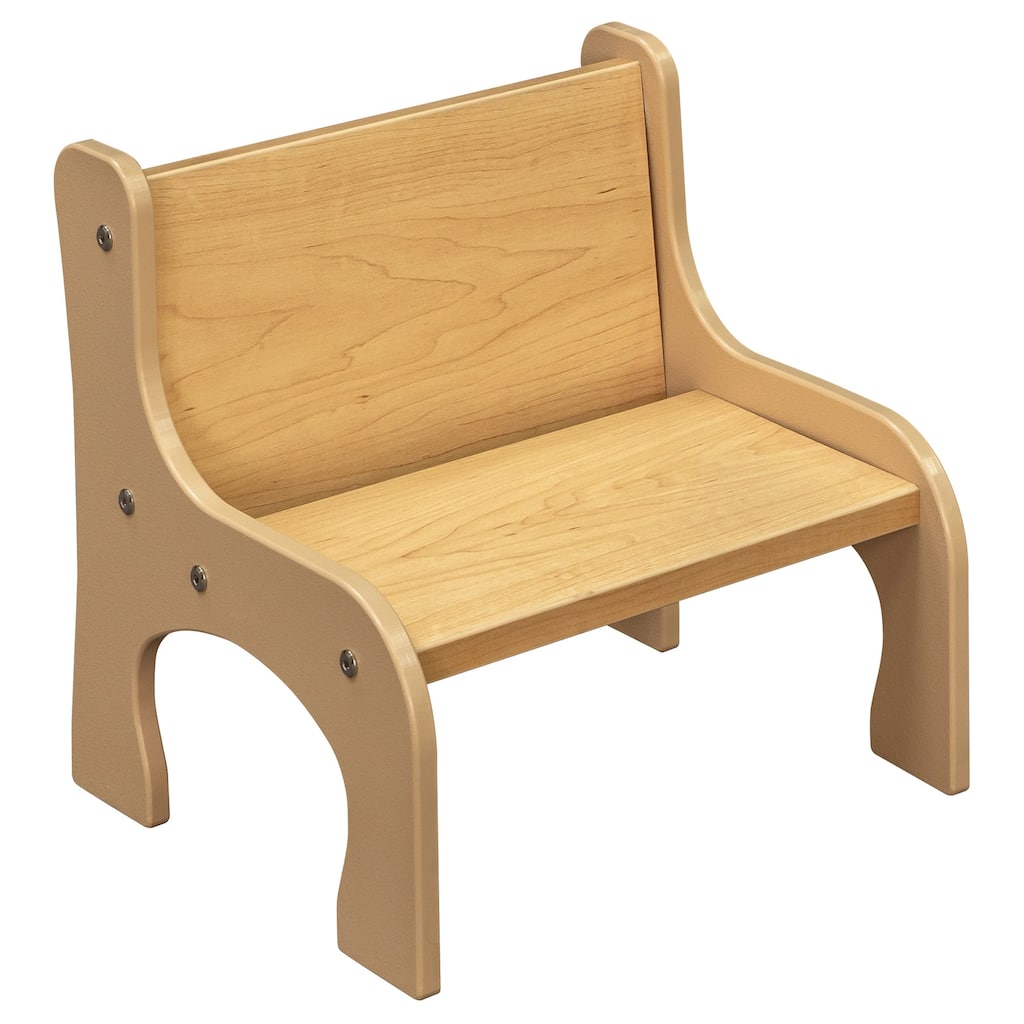 Tot Mate 6" Laminate Activity Chair Pack of 2, Assembled