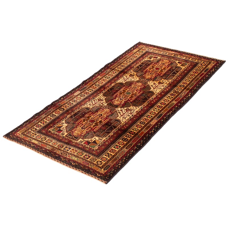 Teimani Cream Rug 3'6" x 6'9" - 3'6 x 6'9