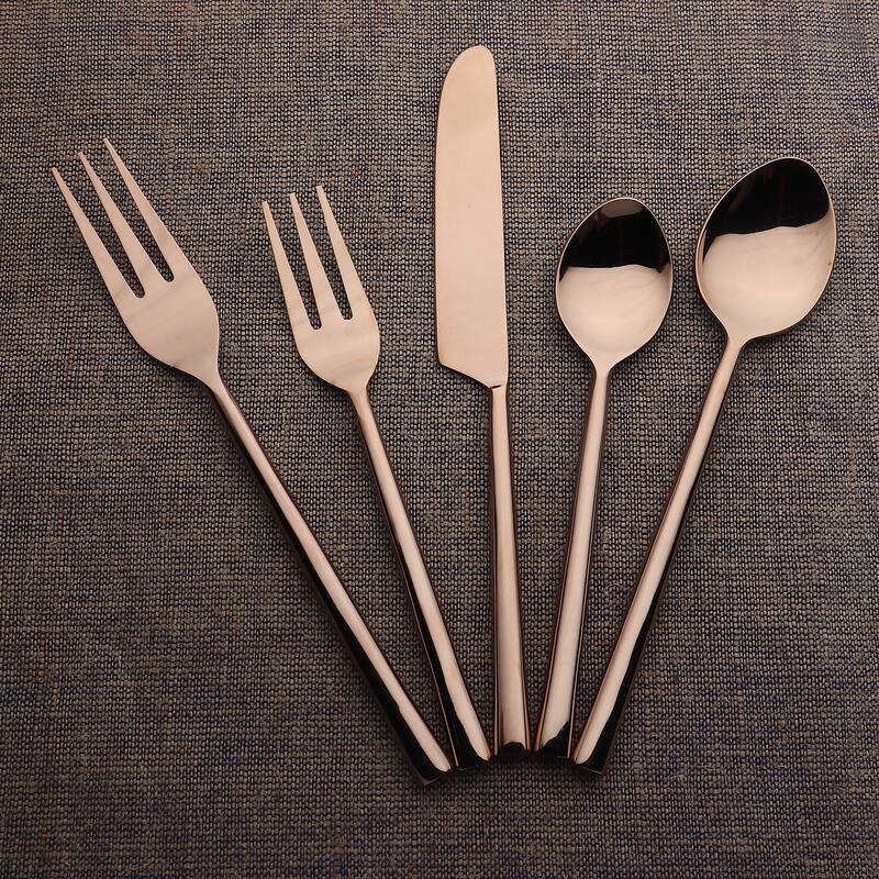 Sundance Bronze PVD Flatware, 5-Pc. Place Setting