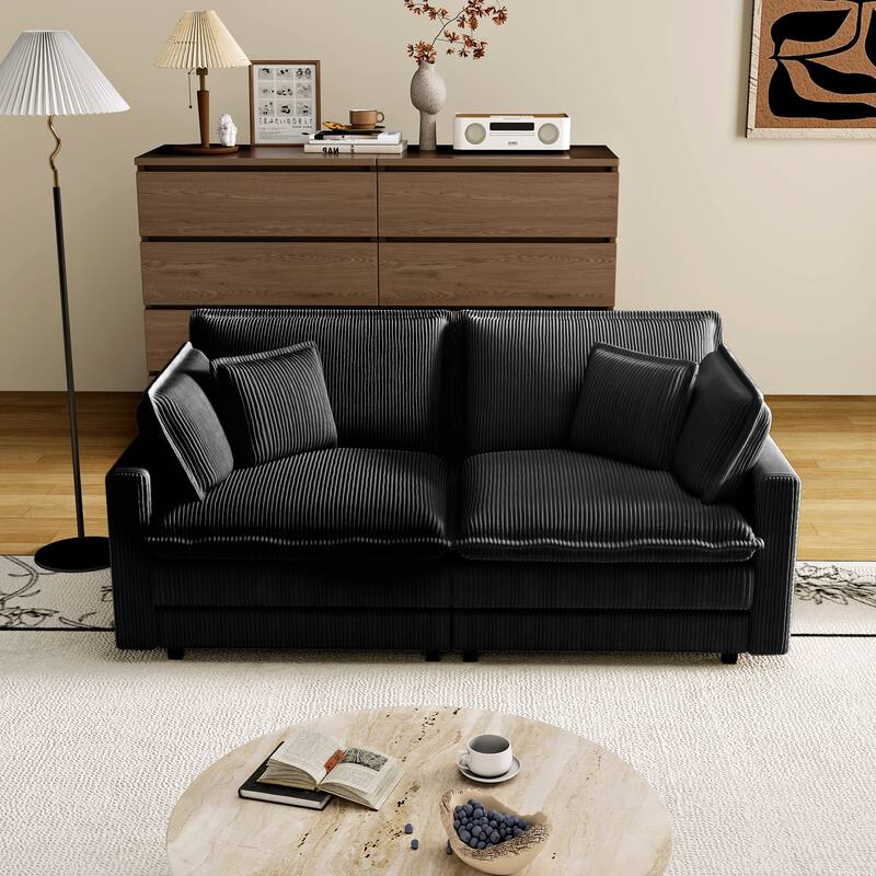 Modular Sectional Sofa,Deep Seat Couch