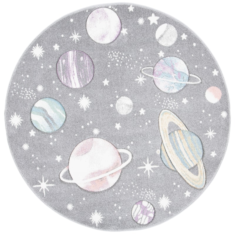 SAFAVIEH Carousel Kids Selvinaz Solar System Rug