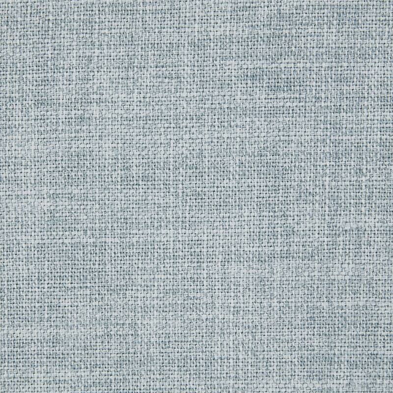 Roomfitters Skirted Swivel Accent Chair with Hidden 360 Degree Base, Upholstered Lounge Chair with Pillow Support, Light Blue