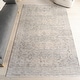 preview thumbnail 1 of 7, Nuloom Ginebra Medallion Fringe Area Rug 10' x 13' - Beige - Rectangle