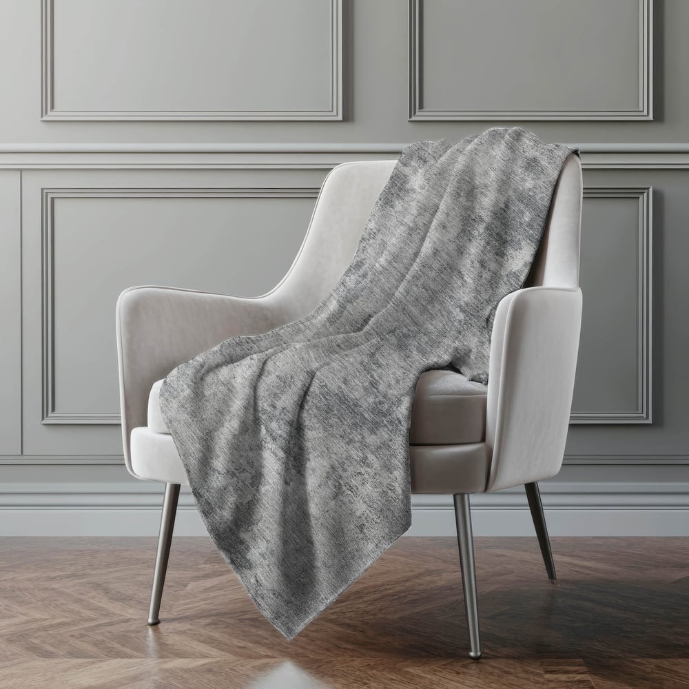 Premium Machine Washable Abstract Modern Sherpa Throw Blanket