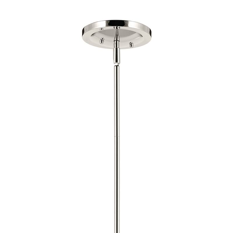 Eadie 51.5 Inch 6 Light Chandelier in Polished Nickel