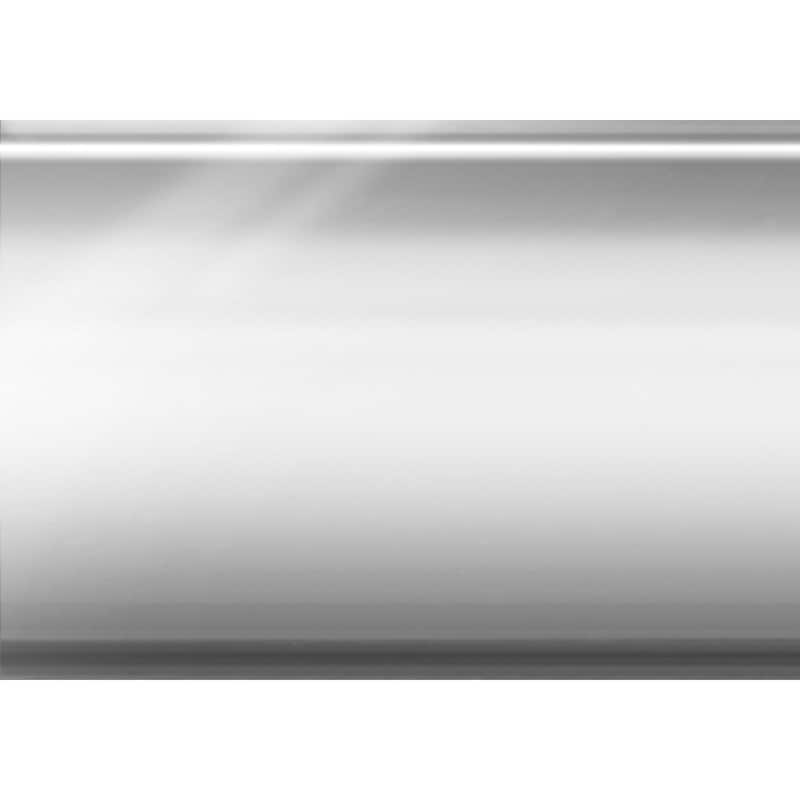Clear Glass and Silver Iron Coffee Table Modern 22 Inch Accent - 44” x 22” x 17.25”