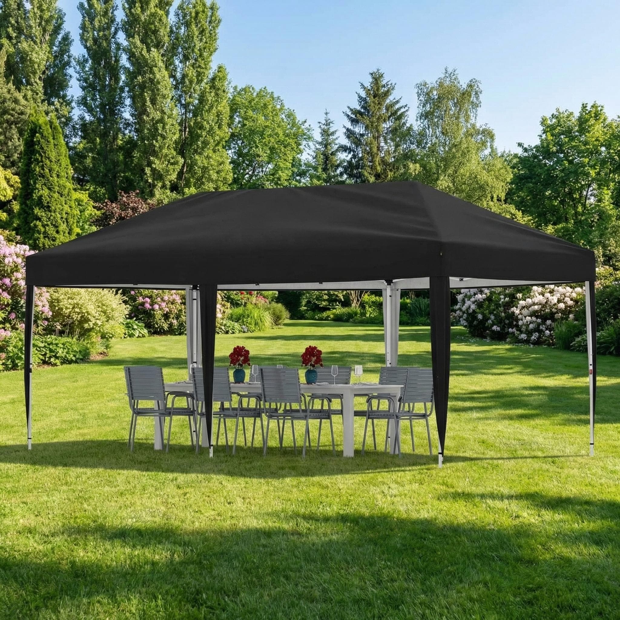 Pop Up Canopy Tent, Adjustable Height