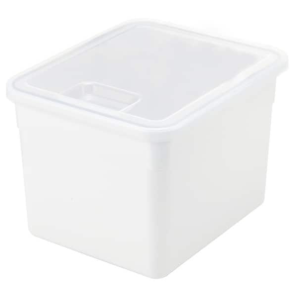 Richell Pet Stuff Container Medium, Lid with Hinge for Food or Toy