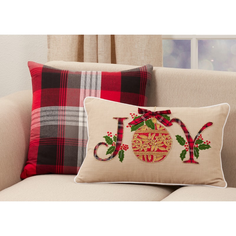 Pillow With Joy Design - Polyester