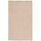 preview thumbnail 6 of 10, SAFAVIEH Handmade Natural Fiber Filanthi Farmhouse Fringe Jute Rug 4' x 6' - Natural/Ivory - Rectangle