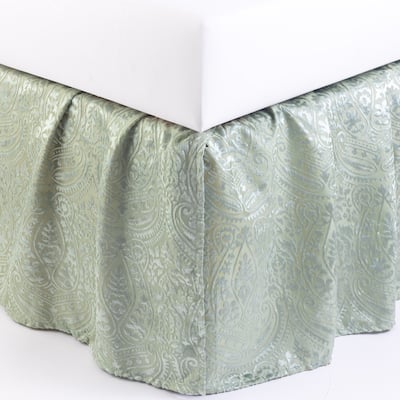 Grazia, Bed Skirt, Seaglass