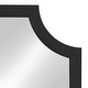 preview thumbnail 91 of 134, Kate and Laurel Hogan Scalloped Wood Framed Mirror
