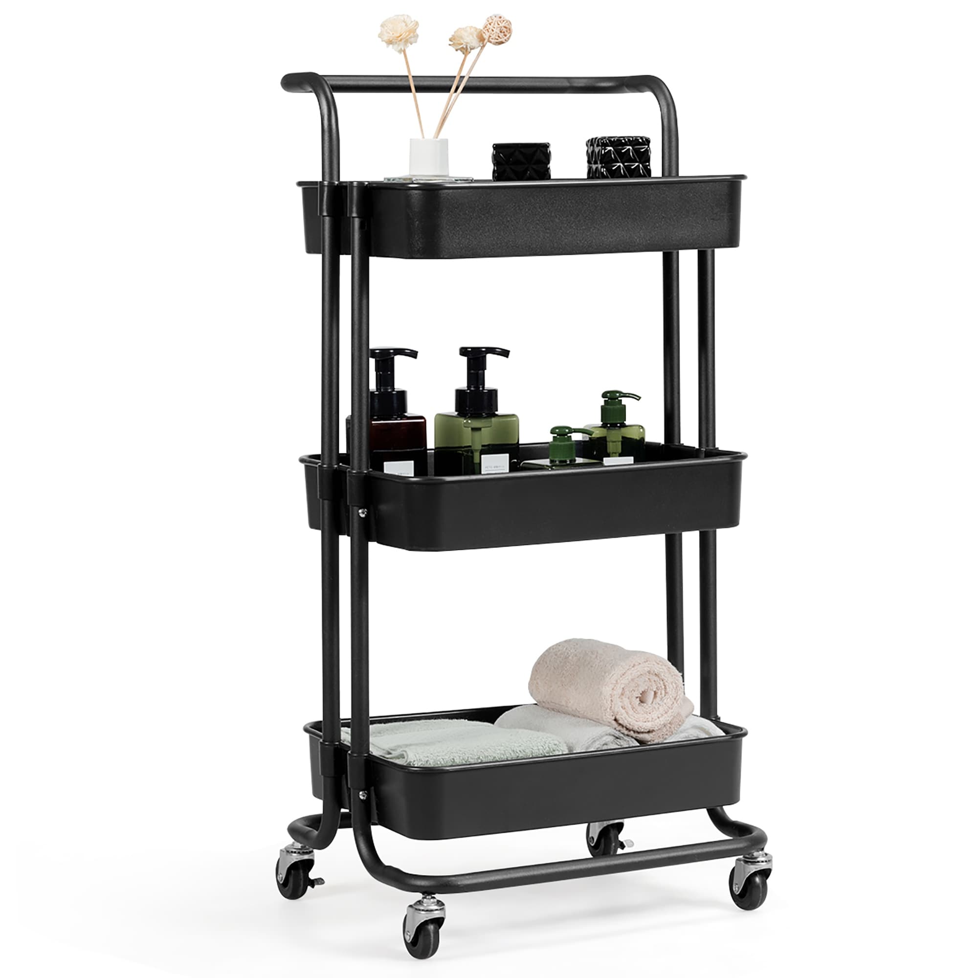 Convenience Concepts Designs2Go 3 Tier Office Caddy with Wheels - Bed Bath  & Beyond - 11916157
