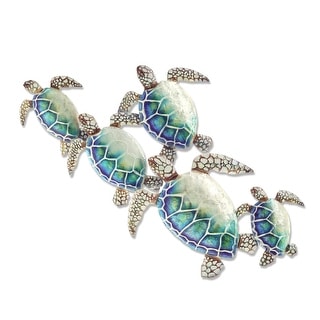 Turtle earrings. Turtle lovers Sea Turtle iridescent earrings Beachy jewelry that everyone love