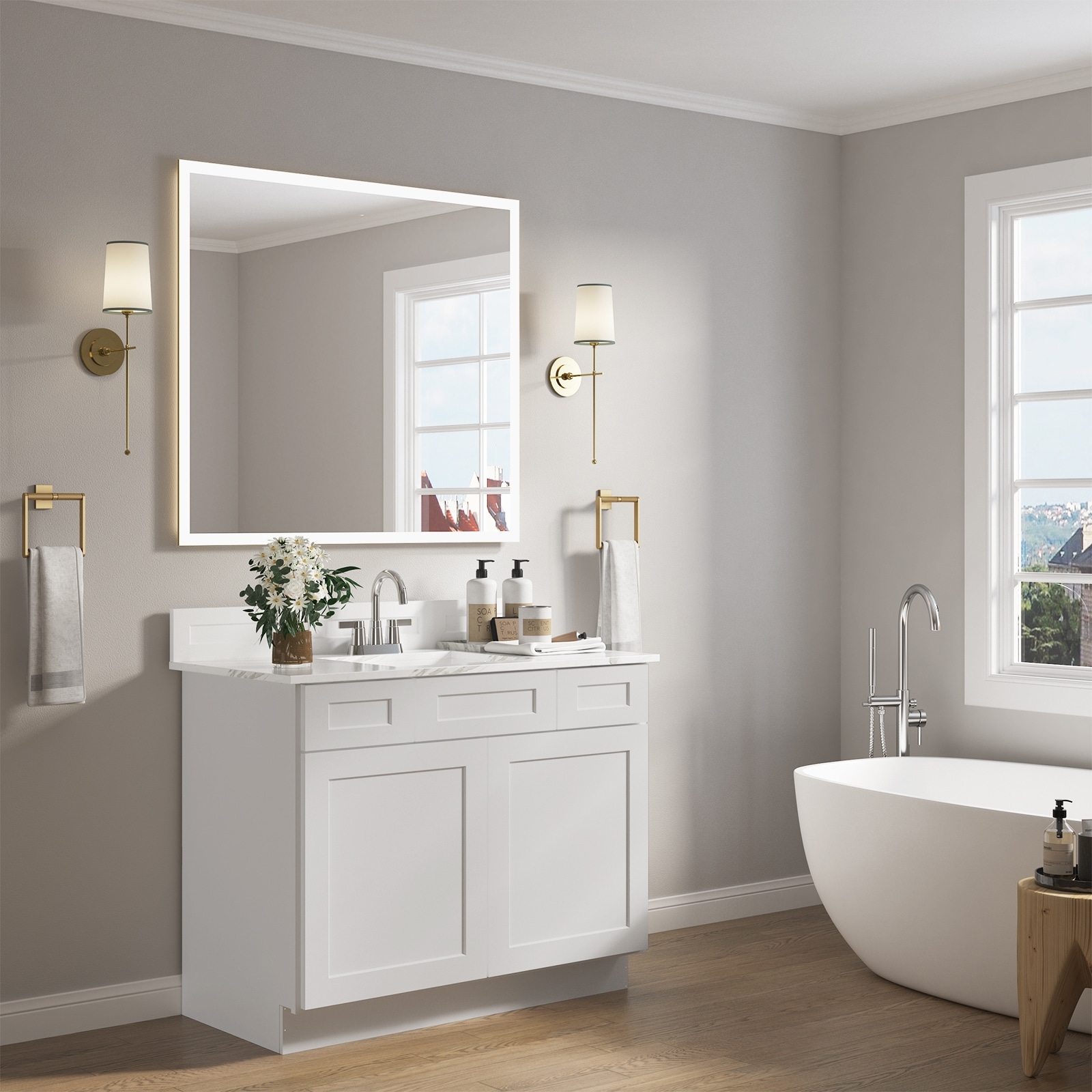 42 in bathroom discount vanity without top