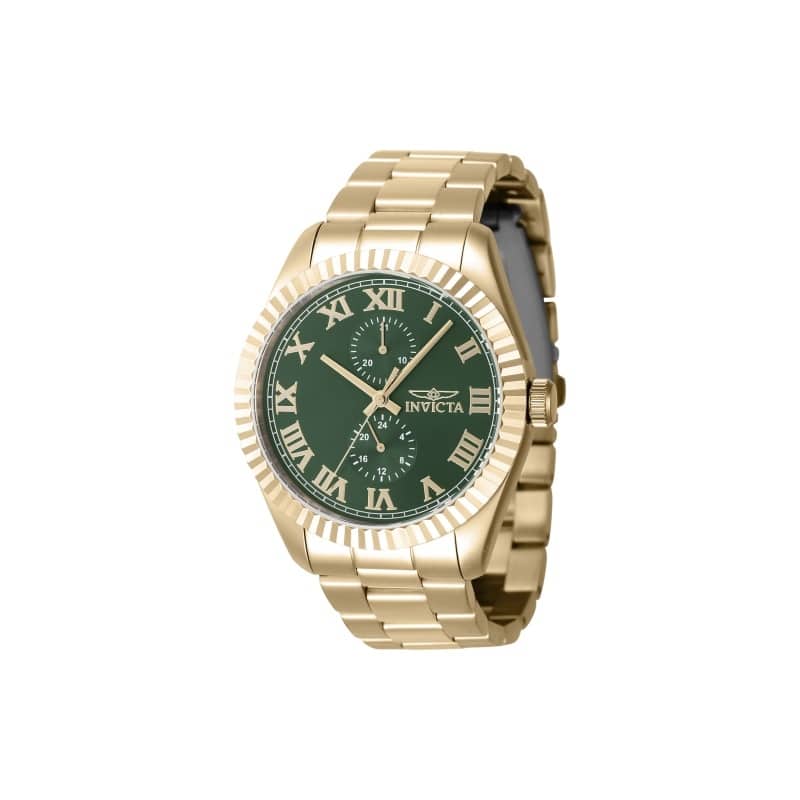 Invicta Men's 47430 Specialty Quartz Multifunction Green Dial Watch