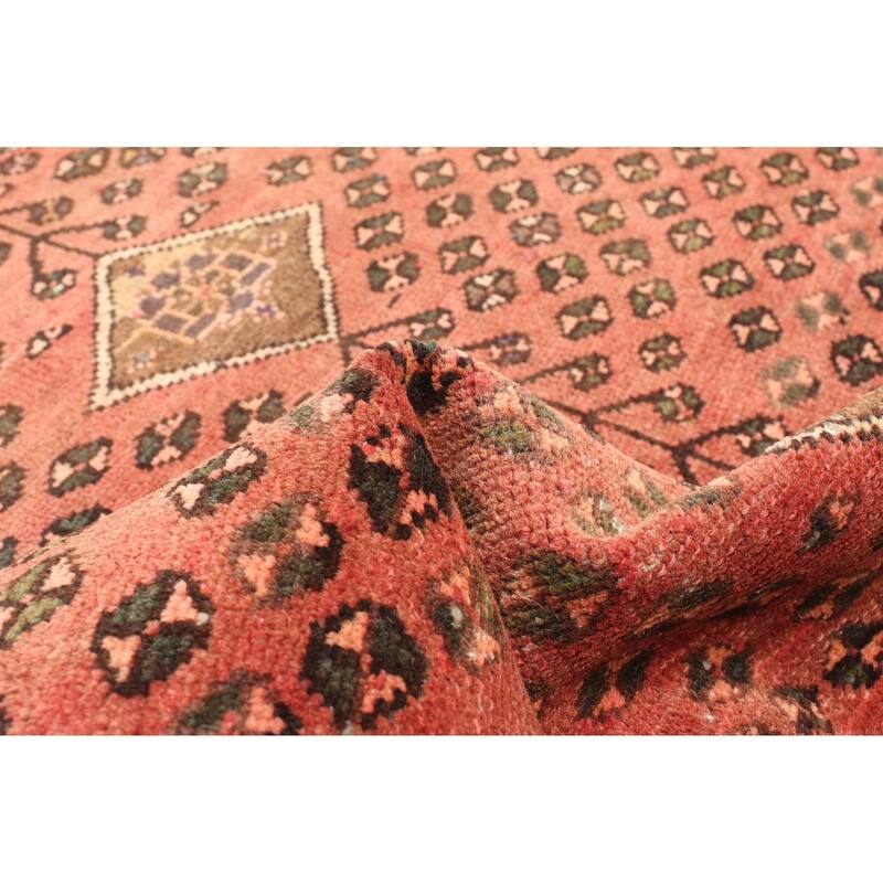 ECARPETGALLERY Hand-knotted Andelz Red Wool Rug - 2'11 x 5'7