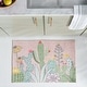 preview thumbnail 1 of 2, SAFAVIEH Door and Kitchen Mat Machine Washable Slip Resistant Fayza Rug