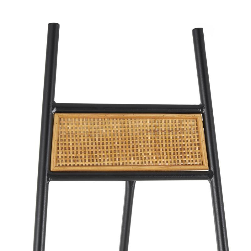 Metal Display Easel with Wood Accents - Black - Roche River Decor