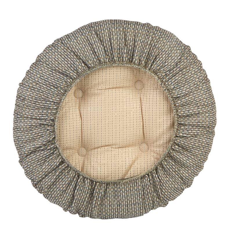 Klear Vu Tyson Tufted Barstool Cushion Set