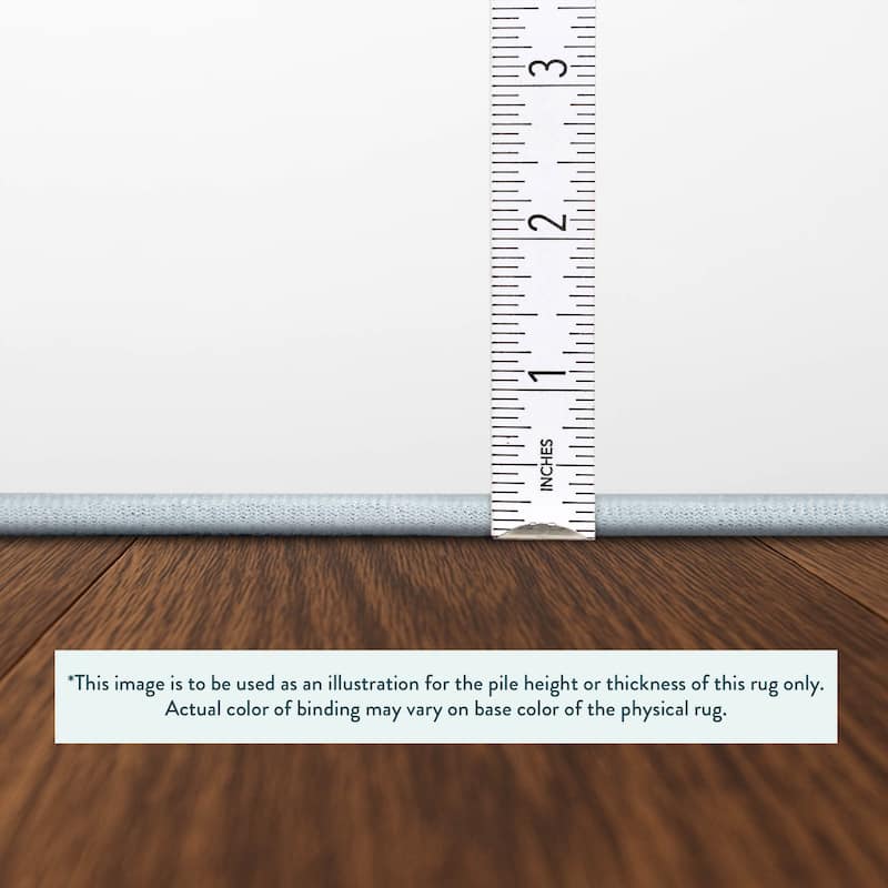 Machine Washable Indoor/ Outdoor Floral Garden Chantille Rug