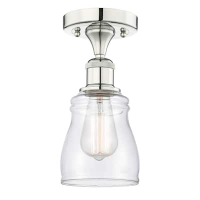 Innovations Lighting Ellery - 1 Light 5" Semi-Flush Mount