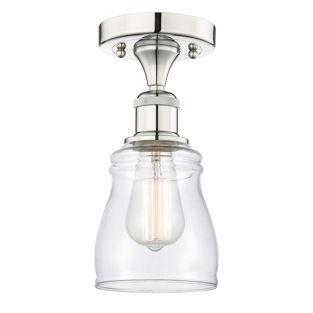 Innovations Lighting Ellery - 1 Light 5" Semi-Flush Mount