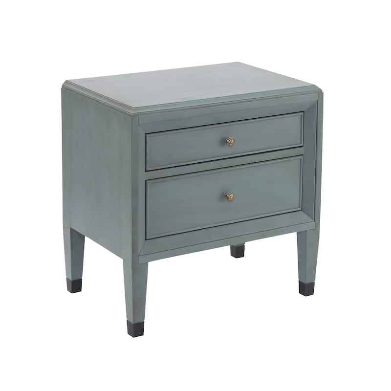 Christopher Knight Home - Classic Modern Classic 2-Drawer Nightstand with Smooth Glide Drawers