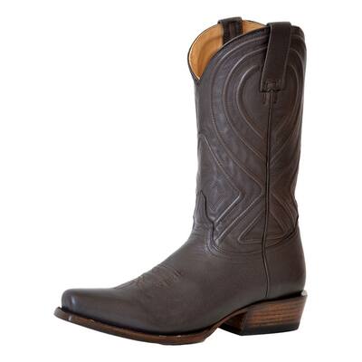 Stetson Western Boots Mens Mossman Snip Toe Brown 12-020-8621-3819 BR