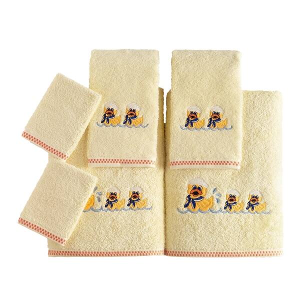 Lucia Minelli Kid's Duck Bath Towel Set of 6 Bed Bath & Beyond 28387163